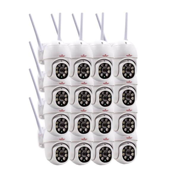 กล้องวงจรปิด WIFI CCTV ชุด 16 ตัว 5 ล้านพิกเซล